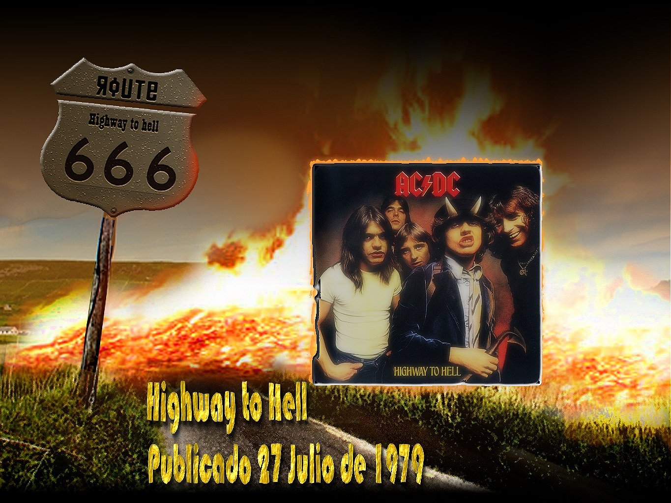 De Highway to Hell a Back in Black