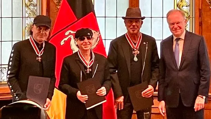 Reconocimiento para Scorpions